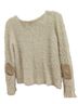 Jennifer Lopez 91% Nylon 6% Polyester 3% Other 100% Polyester White Pullover Sweater Size M - photo 2