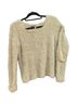 Jennifer Lopez 91% Nylon 6% Polyester 3% Other 100% Polyester White Pullover Sweater Size M - photo 1