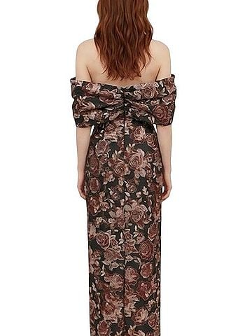 Petal and Pup Off-Shoulder Floral Maxi Dress Casual Dress (view 2)