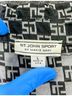 St. John Sport Graphic Black White Jacket Size L - photo 3