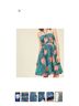 ModCloth Floral Multi Color Cocktail Dress Size S - photo 6