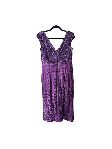 Tadashi Shoji Tadashi Collection Beaded Lace Cocktail Dress Cocktail Dress (view 2)