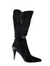 blabla 100% Leather Black Boots Size 9 - photo 2