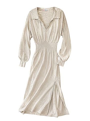 Free People FP Beach Collared Sweater Midi Dress Casual Dress (view 1)