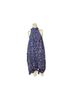 Marc Jacobs 100% Silk Paisley Blue Purple Cocktail Dress Size 0 - photo 3