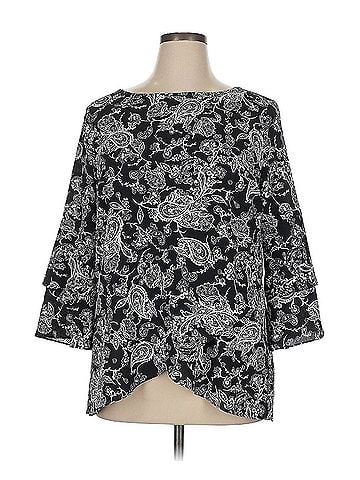 Apt. 9 3/4 Sleeve Blouse (view 1)