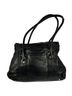 B Makowsky 100% Leather Black Purple Shoulder Bag One size - photo 2