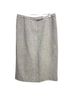 Ralph Lauren 56% Wool 32% Nylon 12% Angora 100% Polyester Gray Wool Skirt Size 10 - photo 1
