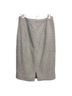 Ralph Lauren 56% Wool 32% Nylon 12% Angora 100% Polyester Gray Wool Skirt Size 10 - photo 2