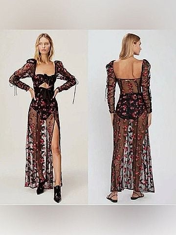 For Love & Lemons Blondie Casual Dress (view 2)