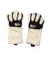 The North Face White Black Gloves Size XS - photo 1