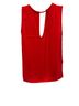 Naked Zebra Red Sleeveless Top Size S - photo 2