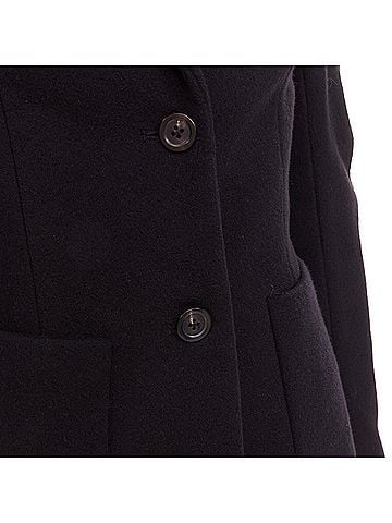The Row The Row wool deerskin trim patch pockets blazer (view 2)