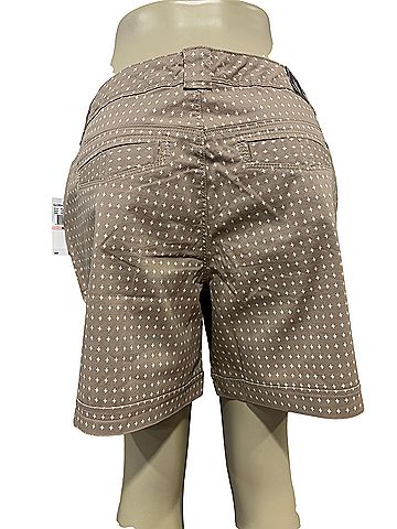 Gloria Vanderbilt Gabrielle Khaki Shorts (view 2)