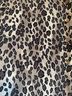 Crazy Horse 100% Polyester Animal Print Leopard Print Brown Tan Black Short Sleeve Button-Down Shirt Size L - photo 7