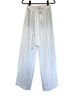 Vince. Stripes White Linen Pants Size XS - photo 1