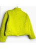 7 For All Mankind 100% Poly Chiffon Print Multi Color Green Jacket Size L - photo 4