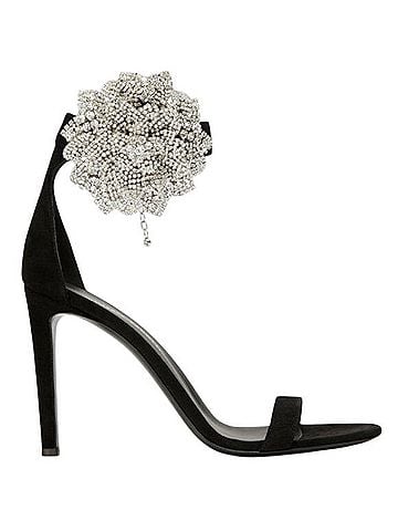 Giuseppe Zanotti Crystal Flower Sandals (view 1)