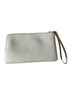 Coach 100% Leather Print Brown Tan Leather Wristlet One size - photo 2