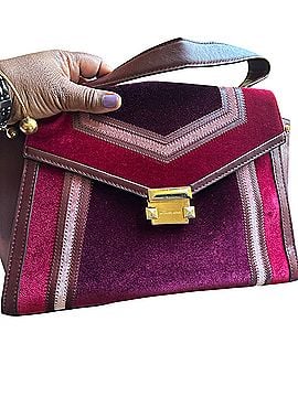 Michael Kors Leather Satchel (view 1)