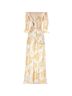 Luxxel 100% Polyester Floral White Yellow Casual Dress Size S - photo 2