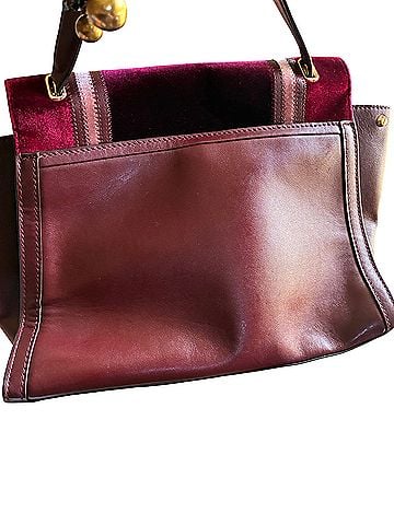 Michael Kors Leather Satchel (view 2)