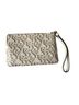 Coach 100% Leather Print Multi Color Leather Wristlet One size - photo 2
