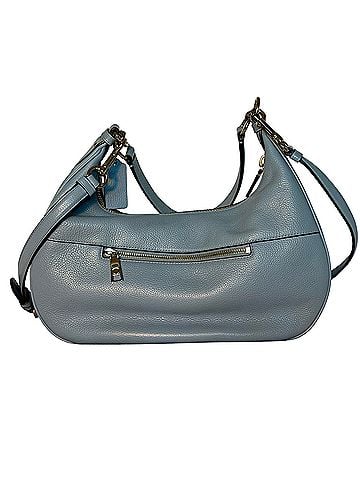 Coach COACH Harley-Baby Blue Leather Hobo (view 2)