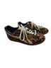 Reebok Animal Print Brown Black Sneakers Size 8 1/2 - photo 1