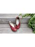 El Naturalista 100% Leather Red Mule/Clog Size EU 39 - photo 3