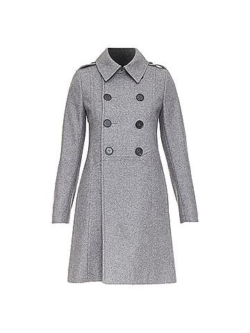 Christian Dior Dior Homme wool blend felt double breasted coat (view 1)