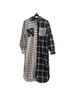 Steve Madden Plaid Black White Casual Dress Size S - photo 1