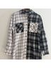 Steve Madden Plaid Black White Casual Dress Size S - photo 4
