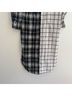 Steve Madden Plaid Black White Casual Dress Size S - photo 6