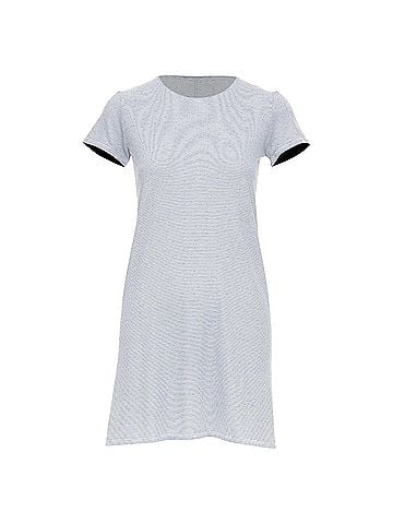The Row The Row striped cap sleeve tshirt dress (view 1)
