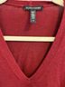 Eileen Fisher 100% Merino Red Pullover Sweater Size S - photo 3