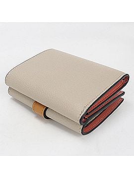 Loewe LOEWE Trifold Wallet C660TR2X01 Women's Beige (view 2)