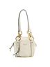 Prada 100% Leather White PRADA Prada Dangle Mini Handbag for Women, White One size - photo 1