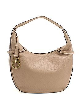 Salvatore Ferragamo Salvatore Ferragamo FERRAGAMO Ferragamo Shoulder Bag 21 6395 One-Shoulder Gancini Women's Beige (view 1)