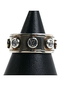 Louis Vuitton LOUIS VUITTON Louis Vuitton Sterling Silver 925 Ring LV Stud M1622L 12.4g Men's (view 1)
