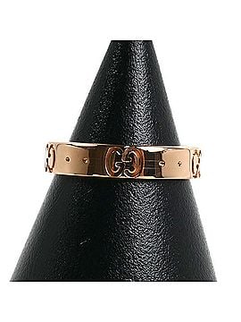 Gucci GUCCI 18KPG Pink Gold Icon Ring (3.2g) for Women (view 1)
