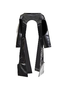 Comme des Garçons Comme Des Garcons faux leather open frame top (view 1)