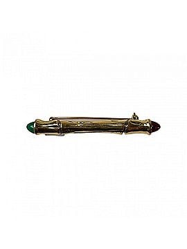 Chanel Chanel Bamboo Brooch, Gripoix, Colored Stone, Vintage, Women's (view 2)