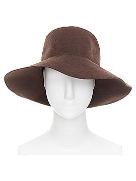 Maison Margiela Maison Margiela Line 10 wool felt floppy hat (view 1)