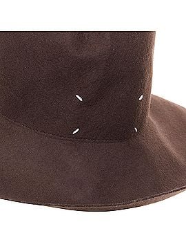 Maison Margiela Maison Margiela Line 10 wool felt floppy hat (view 2)