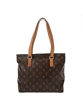Louis Vuitton LOUIS VUITTON Louis Vuitton Monogram Cabas Piano Brown M51148 Women's Canvas Tote Bag B Rank Used Ginzo (view 1)