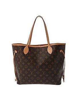 Louis Vuitton LOUIS VUITTON Louis Vuitton Monogram Neverfull MM with pouch, Pivoine M41178, Women's Canvas Tote Bag, AB Rank, Used, Ginzo (view 1)