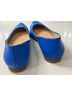 fs/ny 100% Leather Blue Flats Size 7 - photo 10