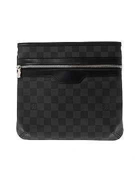 Louis Vuitton LOUIS VUITTON Louis Vuitton Damier Graphite Thomas Black Gray N58028 Men's Canvas Shoulder Bag A Rank Used Ginzo (view 2)