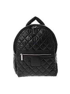 Chanel CHANEL Matelassé Backpack Coco Cocoon Black A92559 Women's Nylon Backpack/Daypack AB Rank Used Ginzo (view 1)